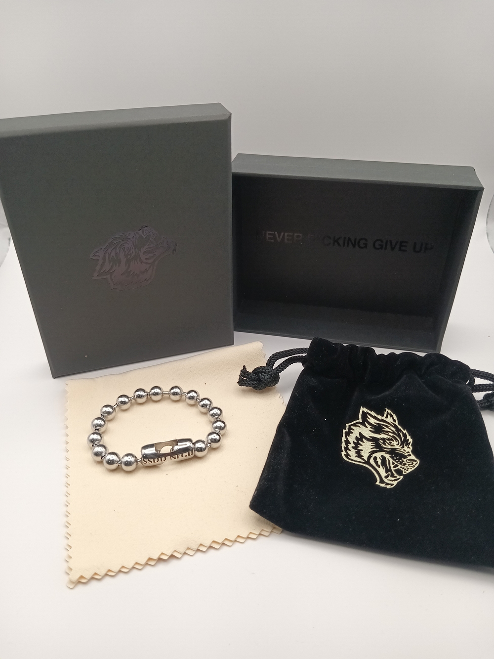 NEW AUTHENTIC DARC SPORT SSDD NFGU ROLLINS BRACELET - STAINLESS STEEL